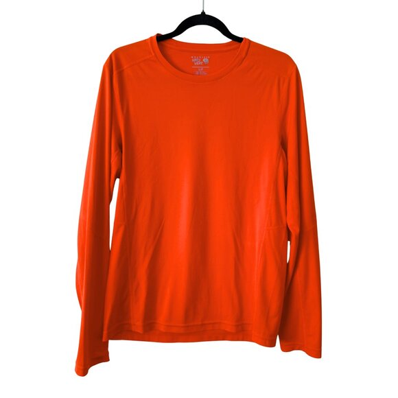 Mountain Hardwear Other - Men's Mountain Hardwear Outdoor Orange Lightweight Long Sleeve Shirt - Small